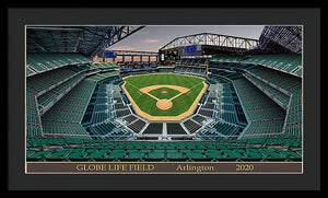 Globe Life Field 2020 - Framed Print