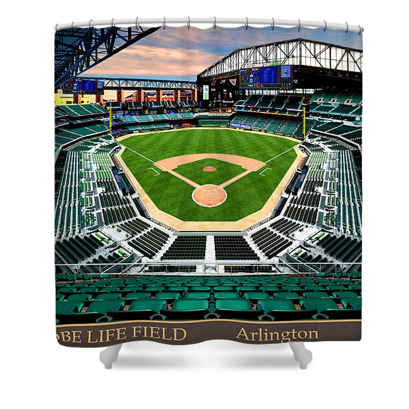 Globe Life Field 2020 - Shower Curtain