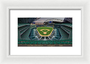 Globe Life Field 2020 - Framed Print