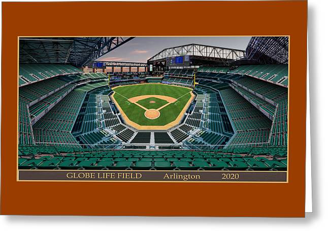 Globe Life Field 2020 - Greeting Card