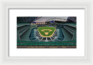 Globe Life Field 2020 - Framed Print