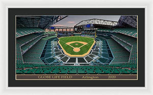 Globe Life Field 2020 - Framed Print