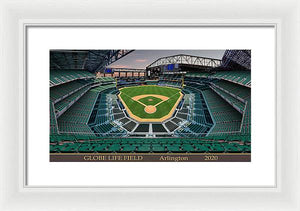 Globe Life Field 2020 - Framed Print