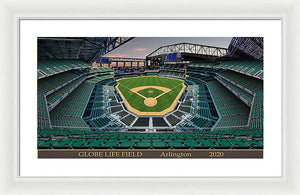 Globe Life Field 2020 - Framed Print