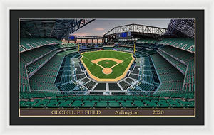 Globe Life Field 2020 - Framed Print