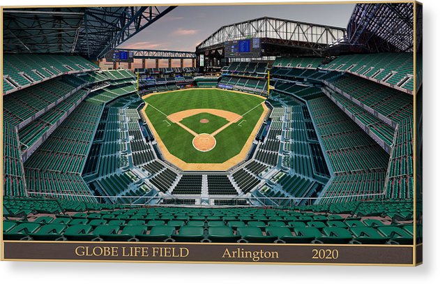 Globe Life Field 2020 - Acrylic Print