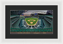 Load image into Gallery viewer, Globe Life Field 2020 - Framed Print
