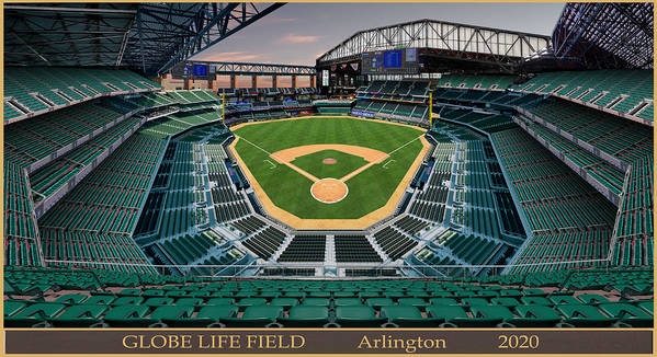 Globe Life Field 2020 - Art Print