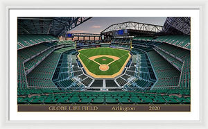 Globe Life Field 2020 - Framed Print