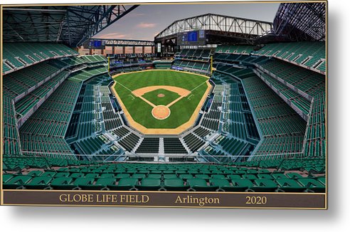 Globe Life Field 2020 - Metal Print