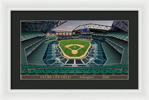 Globe Life Field 2020 - Framed Print