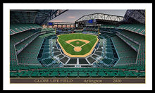 Load image into Gallery viewer, Globe Life Field 2020 - Framed Print
