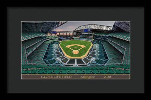 Globe Life Field 2020 - Framed Print