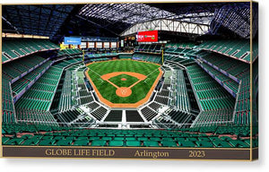 Globe Life Field 2023 - Canvas Print