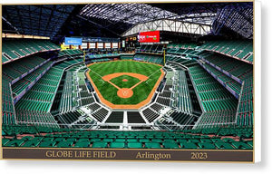 Globe Life Field 2023 - Canvas Print