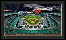 Load image into Gallery viewer, Globe Life Field 2023 - Framed Print
