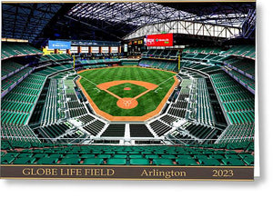 Globe Life Field 2023 - Greeting Card