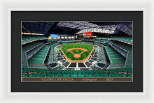 Load image into Gallery viewer, Globe Life Field 2023 - Framed Print
