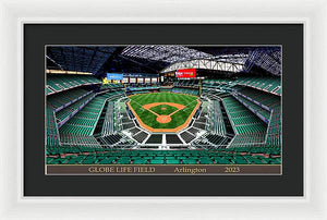 Globe Life Field 2023 - Framed Print