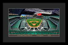 Load image into Gallery viewer, Globe Life Field 2023 - Framed Print
