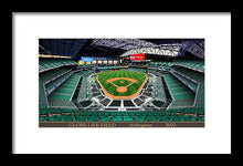 Load image into Gallery viewer, Globe Life Field 2023 - Framed Print
