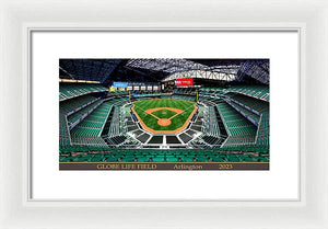 Globe Life Field 2023 - Framed Print