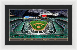 Globe Life Field 2023 - Framed Print