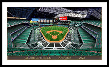 Load image into Gallery viewer, Globe Life Field 2023 - Framed Print
