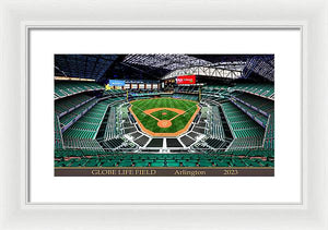 Globe Life Field 2023 - Framed Print