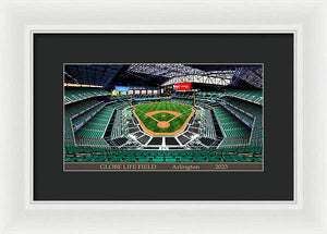 Globe Life Field 2023 - Framed Print