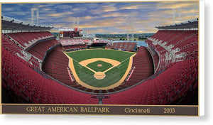 Great American Ballpark 2003 - Canvas Print