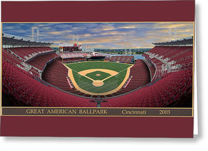 Great American Ballpark 2003 - Greeting Card