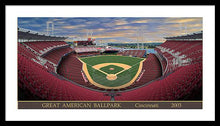 Load image into Gallery viewer, Great American Ballpark 2003 - Framed Print
