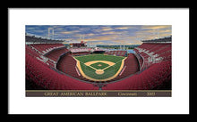 Load image into Gallery viewer, Great American Ballpark 2003 - Framed Print
