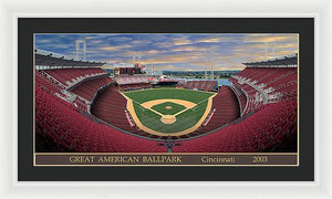 Great American Ballpark 2003 - Framed Print