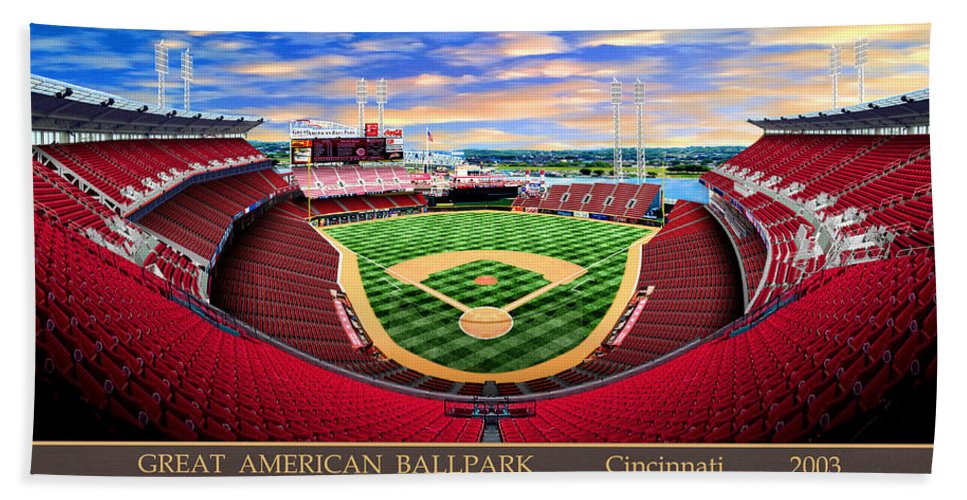 Great American Ballpark 2003 - Bath Towel