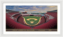 Load image into Gallery viewer, Great American Ballpark 2003 - Framed Print
