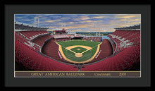 Load image into Gallery viewer, Great American Ballpark 2003 - Framed Print
