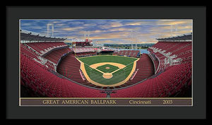 Great American Ballpark 2003 - Framed Print