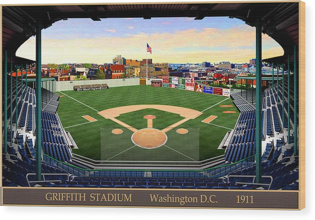 National Park 1911 - Wood Print