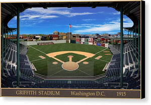 Griffith Stadium 1916 - Canvas Print