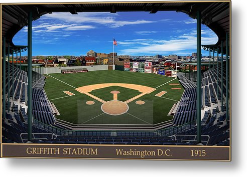 Griffith Stadium 1916 - Metal Print