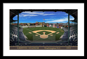 Griffith Stadium 1916 - Framed Print