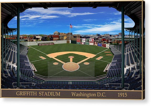 Griffith Stadium 1916 - Acrylic Print