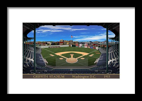 Griffith Stadium 1916 - Framed Print