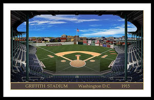 Griffith Stadium 1916 - Framed Print