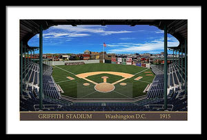 Griffith Stadium 1916 - Framed Print