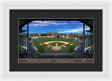 Load image into Gallery viewer, Griffith Stadium 1916 - Framed Print
