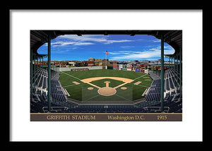 Griffith Stadium 1916 - Framed Print