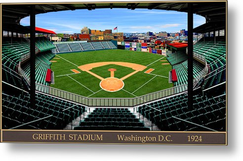 Griffith Stadium 1924 - Metal Print